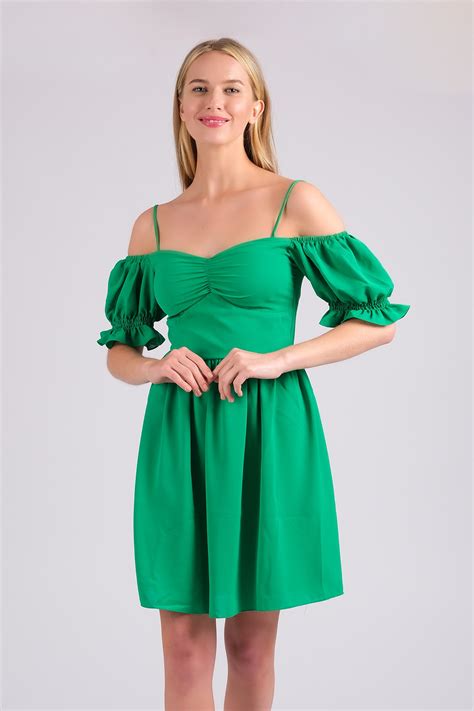yeşil elbise günlük